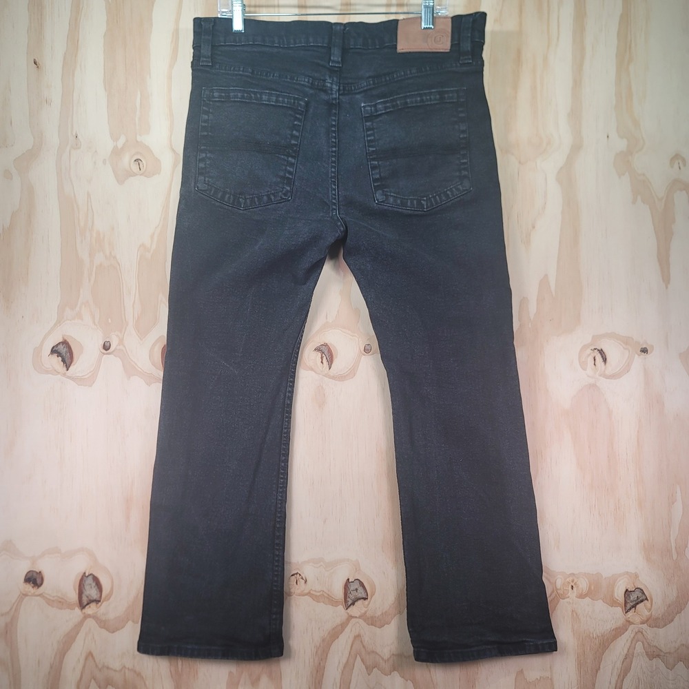Cody James Wyatt Slim Bootcut Jeans Mens 36x28 Black Faded Western Stretch Denim - Picture 2 of 10